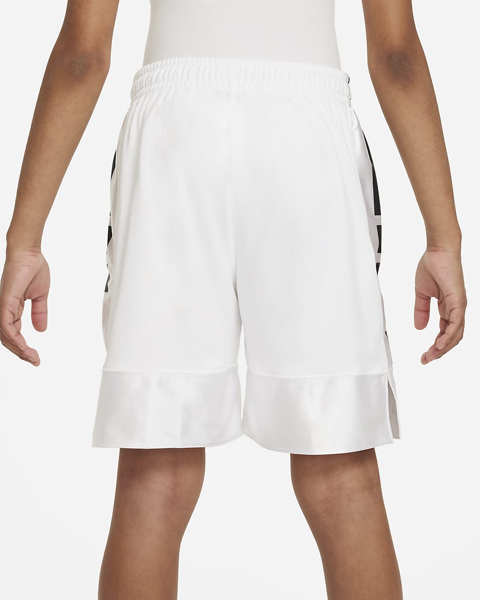 Nike shorts with white stripe best sale